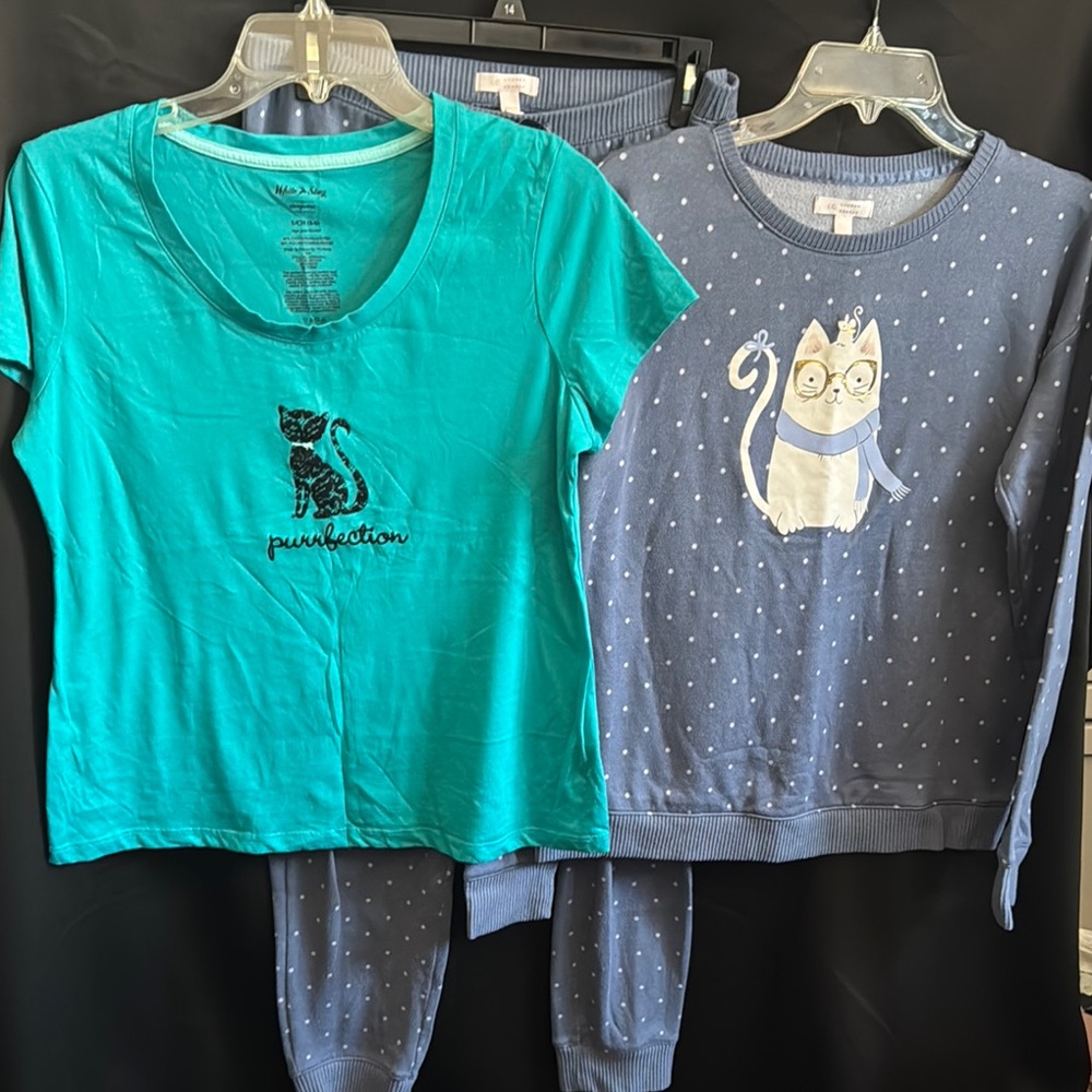 Bundle of sleepwear for cat lovers!